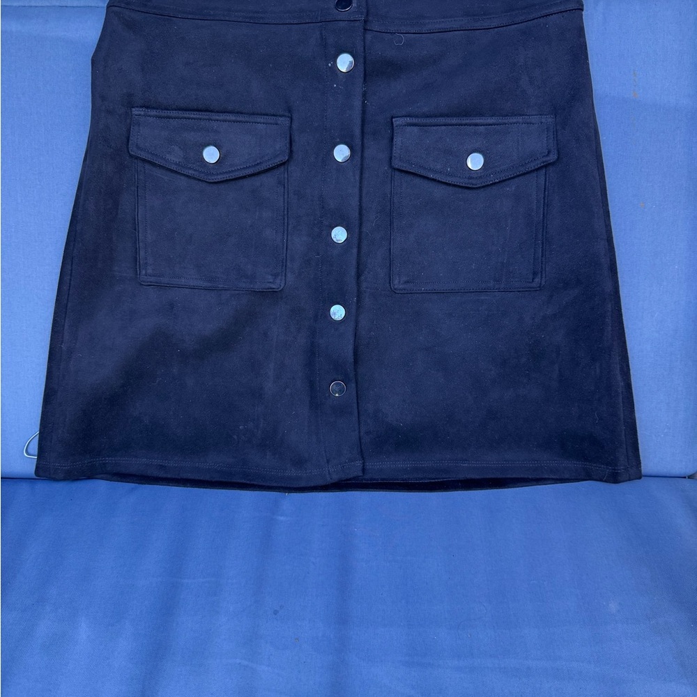 Philosophy Black Mini Pencil Skirt for Casual Wear